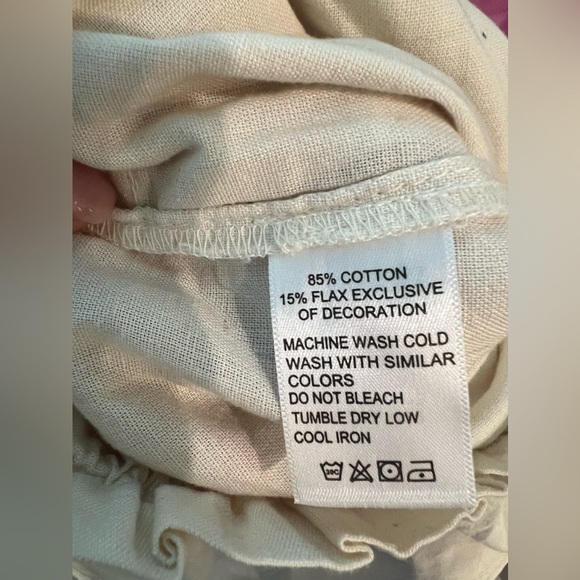 ANTHROPOLOGIE x CALLIGRAPHIE Cotton Pants - Picture 5 of 7